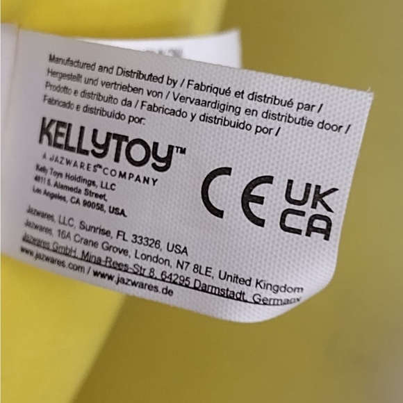 Squismallow Yellow Plush Pig  pre owned Exellent condition 11” - Picture 6 of 9